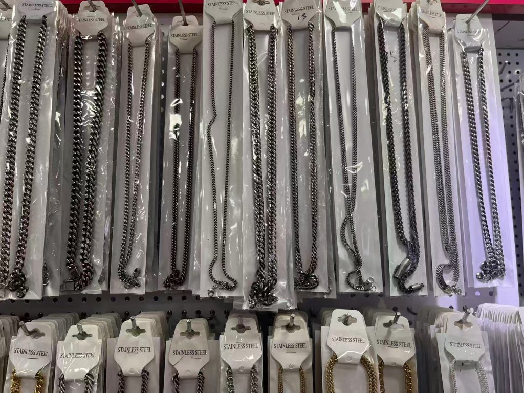 Stainless Steel Cuban Link Chain Necklaces | Silver Hip Hop Chains for Men & Women