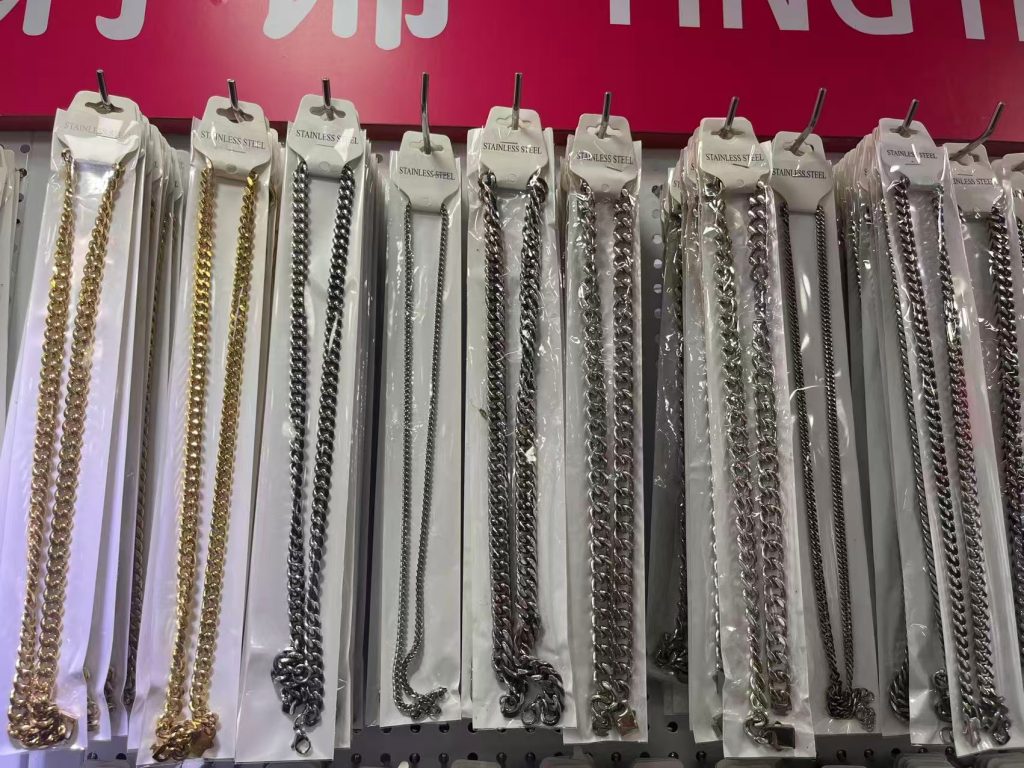 Gold & Silver Stainless Steel Cuban Link Chain Necklaces | Hip Hop Jewelry for Men & Women