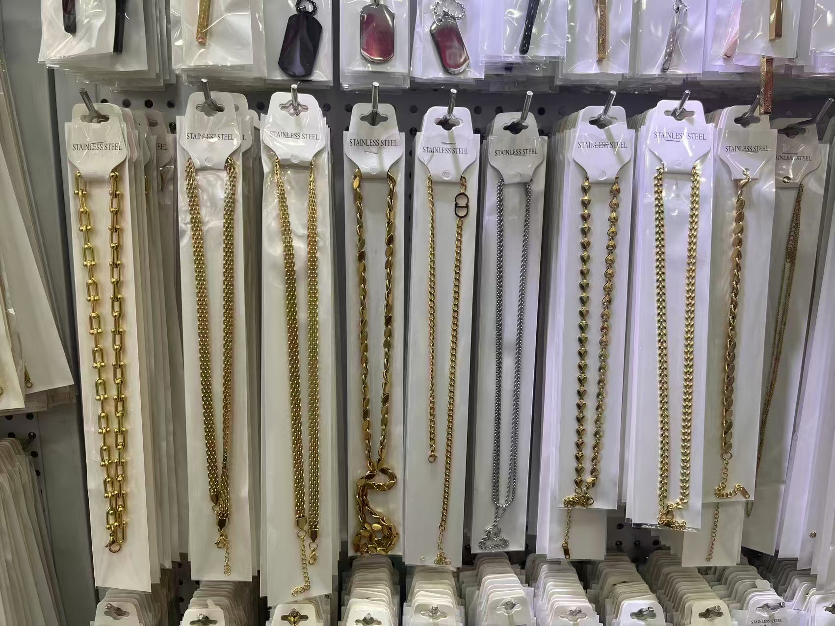 Gold & Silver Stainless Steel Chain Necklaces | Multiple Link Styles Fashion Jewelry for Men & Women
