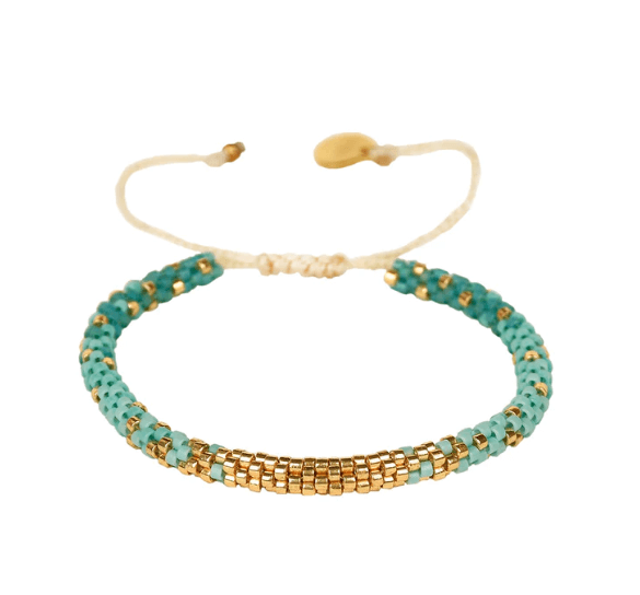 Custom Stone Beaded Bracelet
