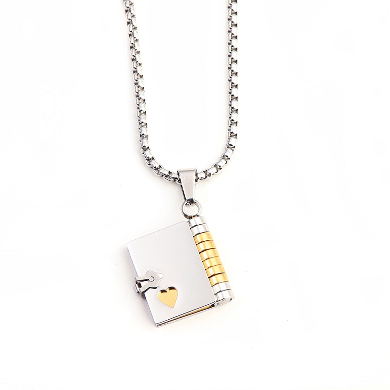 Tai Chi Stainless Steel Necklace