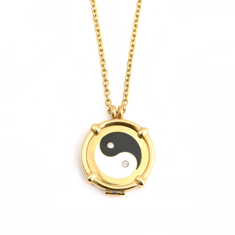 Gold Plated Evil Eye Necklace